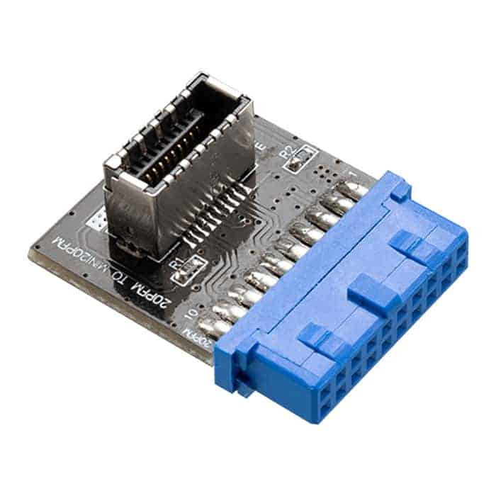 (image for) Akasa 20-pin USB 3.1 Internal Connector